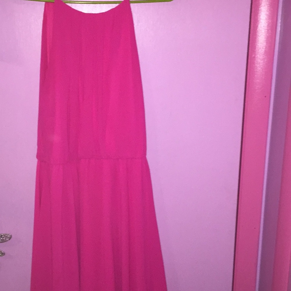 Pink Chiffon dress